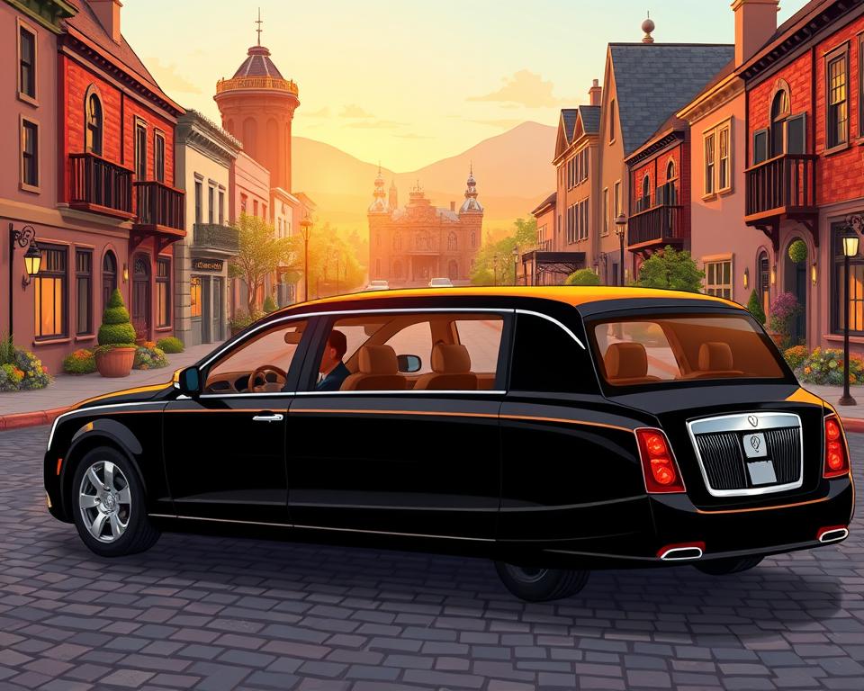 limo service near me Golden Co